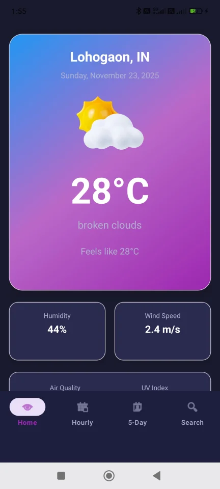 Weather Update — screenshot 2