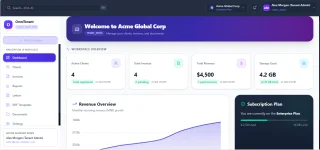 OmniTenant Enterprise Multi-Tenant SaaS Platform