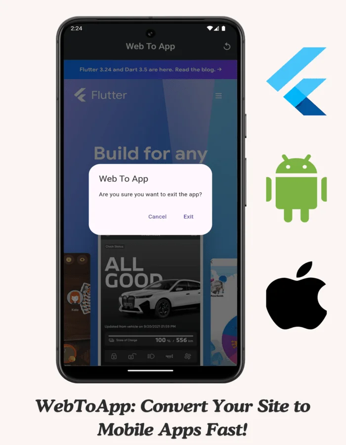 WebToApp: Effortlessly Convert Your Website into Android & iOS Apps — screenshot 4