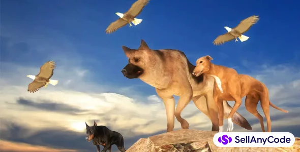 Angry Dog Attack Competition 3D