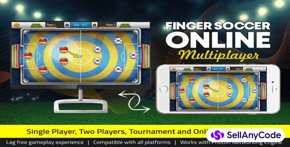 Finger Soccer Online Multiplayer — cover