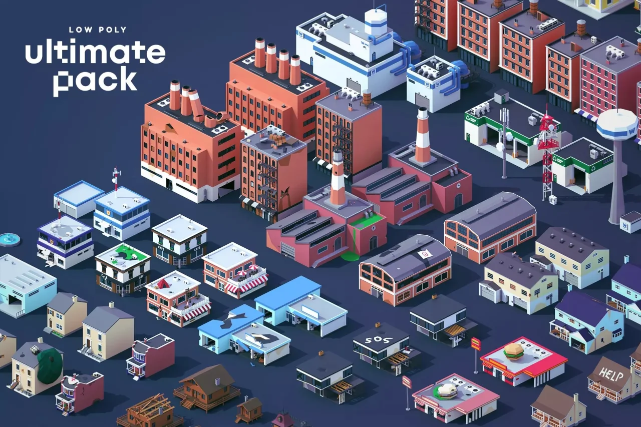 Low Poly Ultimate Pack — screenshot 6