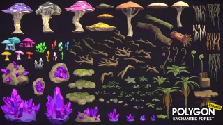 POLYGON - Enchanted Forest - Nature Biomes - 3D Environment Art by Synty