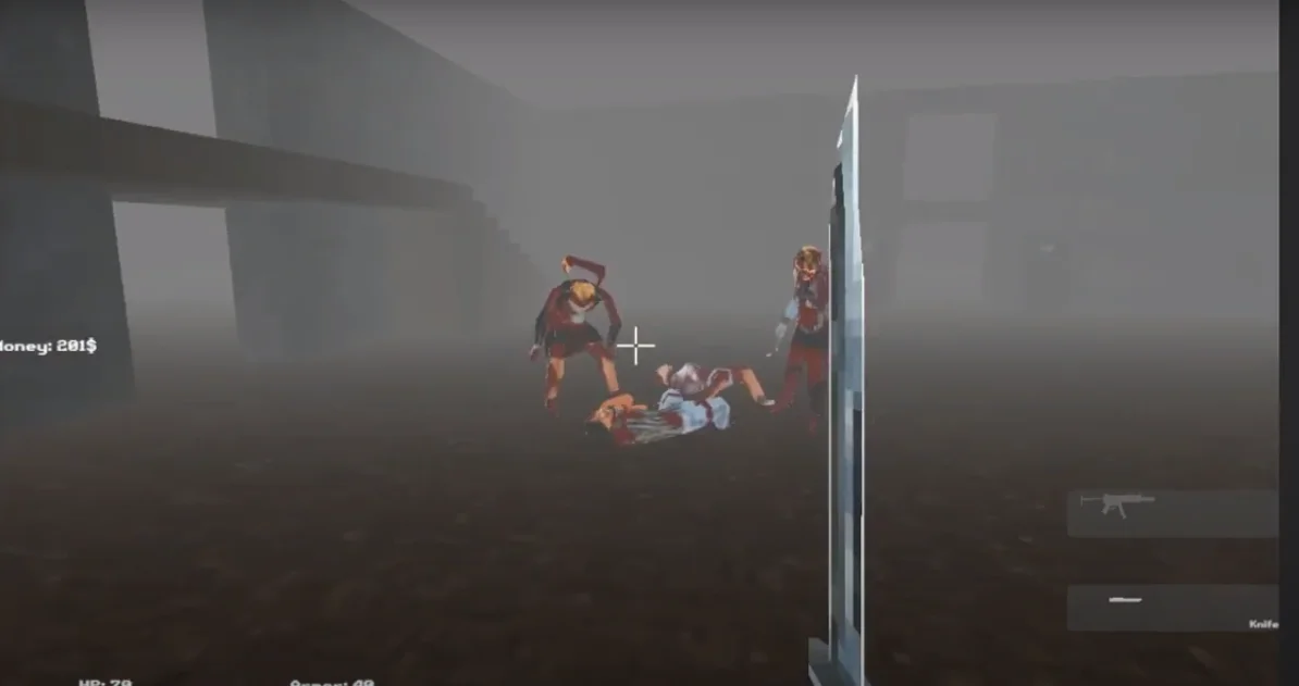 Zombie Coop Shooter Project (Retro Style) — screenshot 2