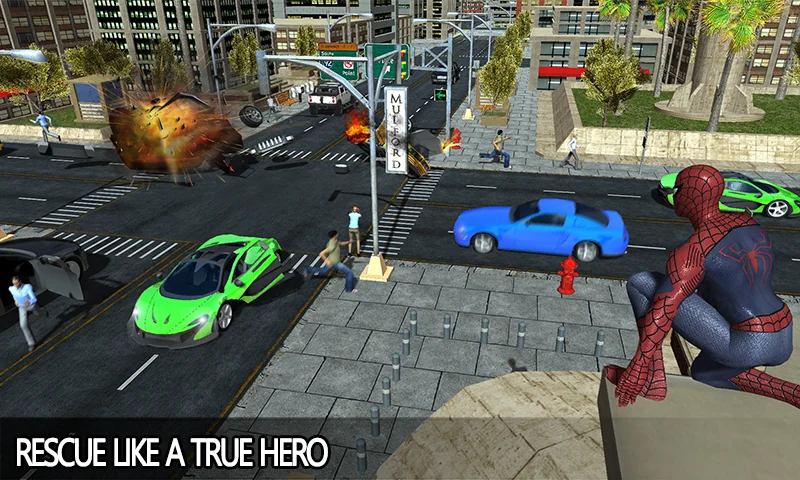 Rope Master Flying Spider — screenshot 1