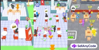 Dream Restaurant Game Source Code