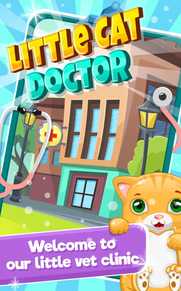 Little Cat Doctor: Pet Vet Game — screenshot 1