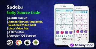 Sudoku Unity Source Code (AdMob+Unity Ads)