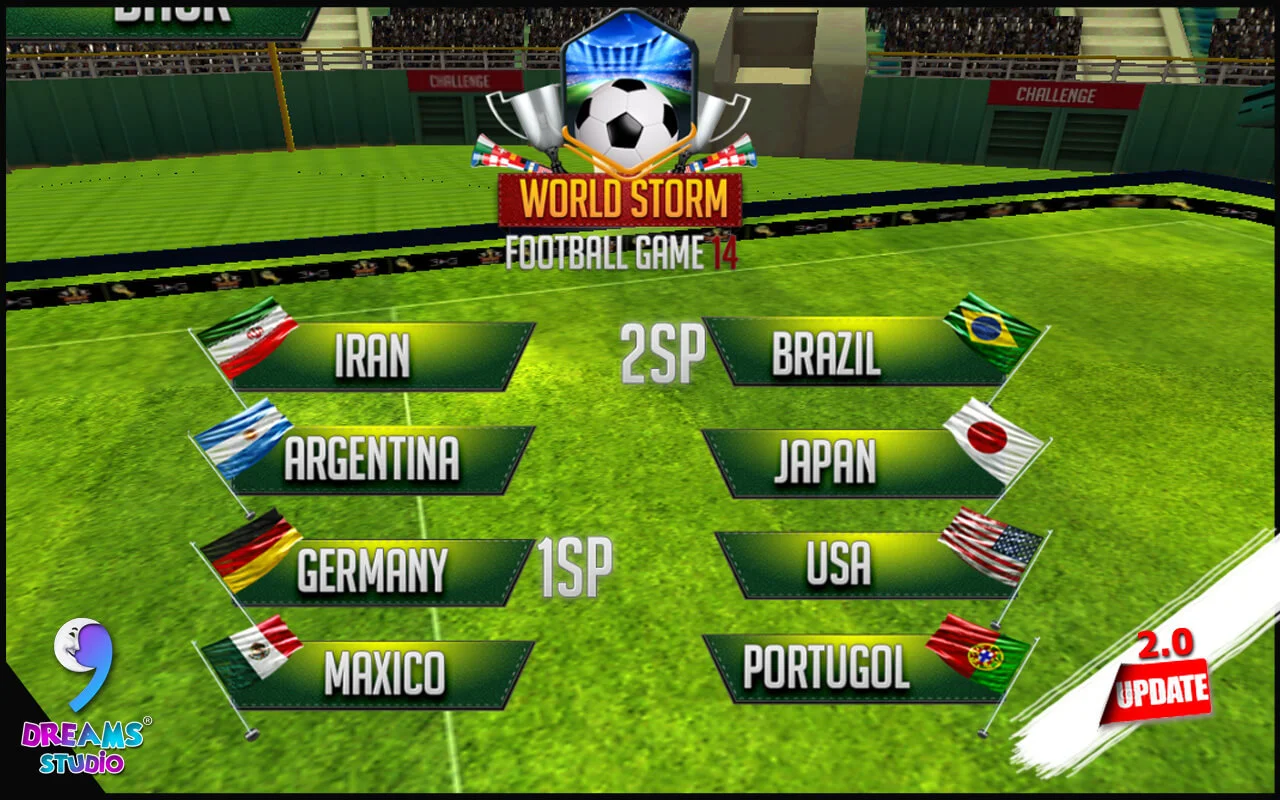World Storm Football — screenshot 2