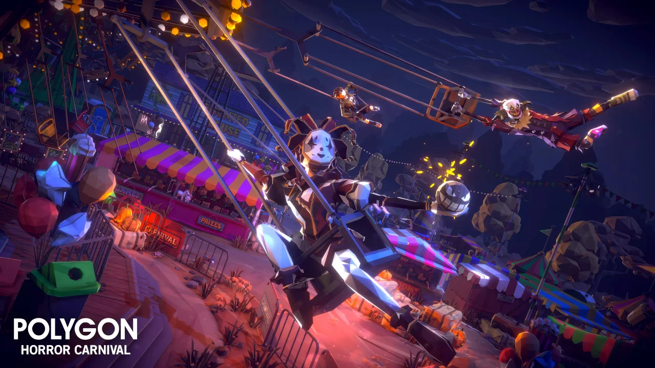 POLYGON Horror Carnival - Low Poly 3D Art by Synty — screenshot 3