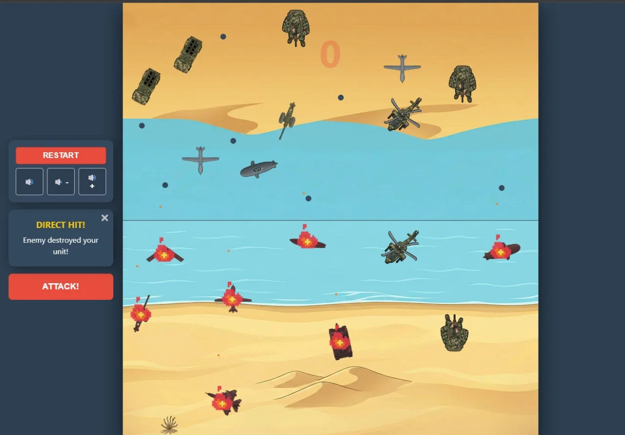 Fold War - Unique Turn-Based Paper Strategy Game (HTML5) — screenshot 4