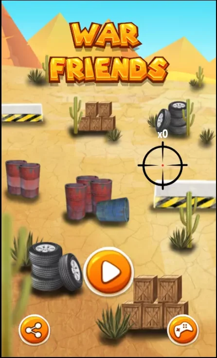War Friends! Aim & Shoot Complete Game Template — screenshot 10