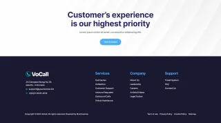 VoCall - Call Center & Telemarketing Elementor Template Kit