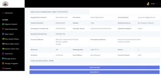 Hostel Management System for University College Hostels