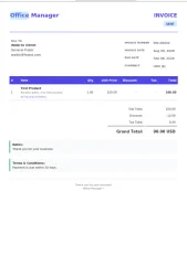 OpsHub - Office Manager with Invoicing, HR & Client Portal Suite