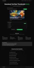YouTube Thumbnail Downloader Advanced Website Script