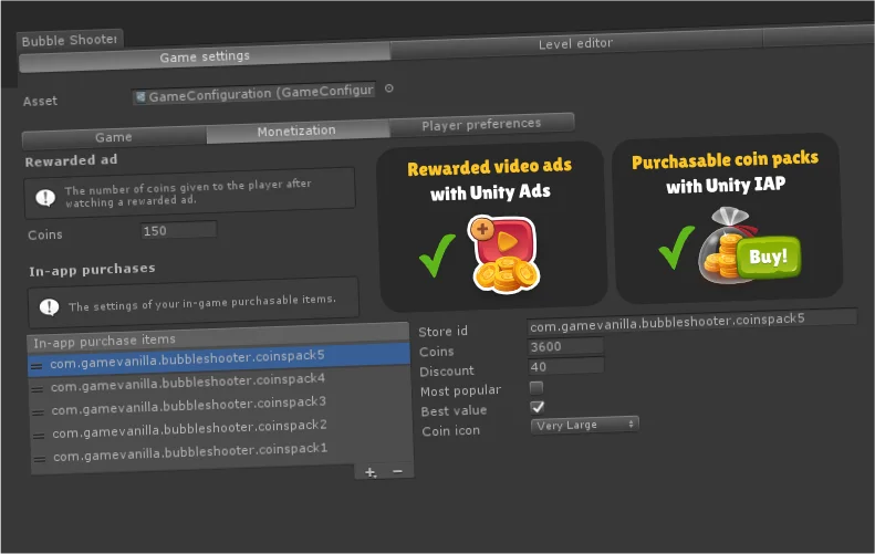 Bubble Shooter Kit + PSD Sources Pack — screenshot 9