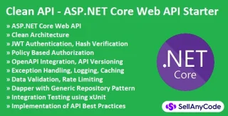 Clean API - ASP.NET Core 7 API Starter