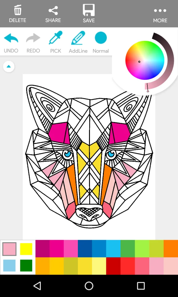 Coloring Book Android with AdMob — screenshot 6