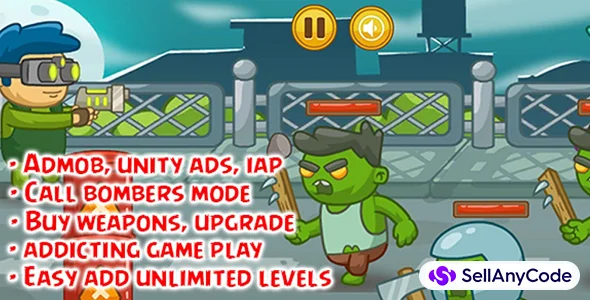Zombie Defense 2 Survival - Unity Project — cover