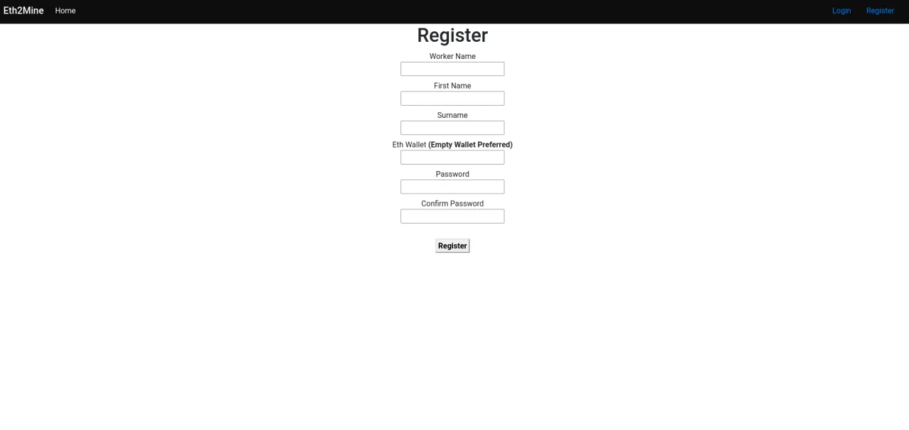 Eth2Mine (Crypto2Mine) — screenshot 2