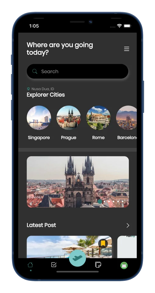 PlanTrip - Social Flutter v.2.10 Full App with Chat | Web Admin Panel | AdMob Google — screenshot 2