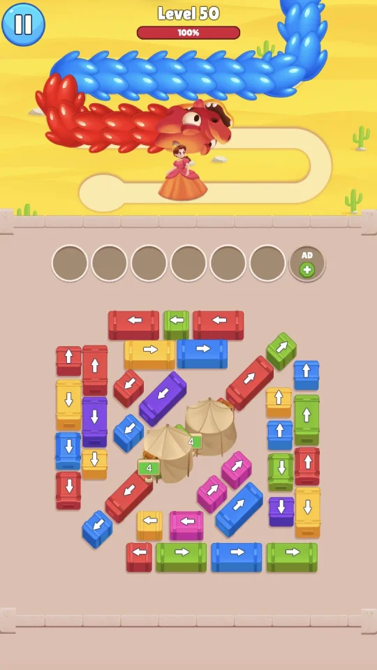 Queen Rescue - Dragon Puzzle — screenshot 4
