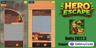 Royal Hero Escape Match 3 - Unity Project