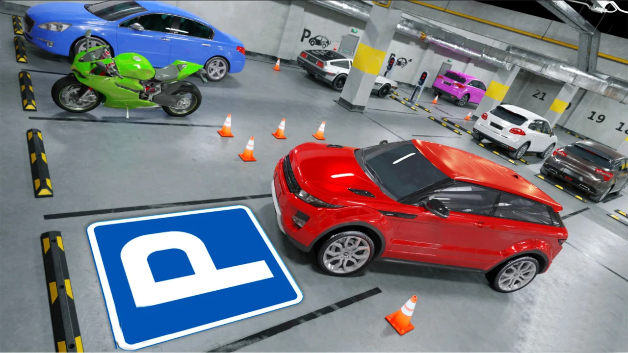 Multistory Adventure Car Parking Simulator Game 3D — screenshot 1