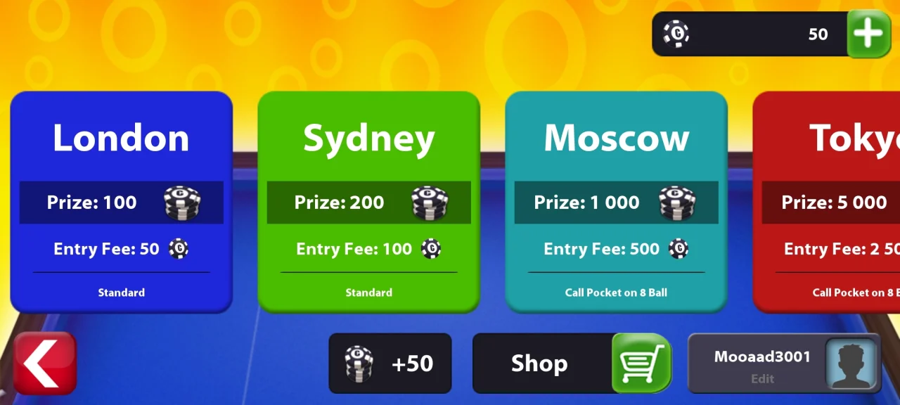 Billiard Multiplayer — screenshot 1