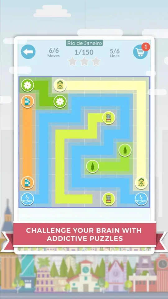 City Lines Puzzle — screenshot 1