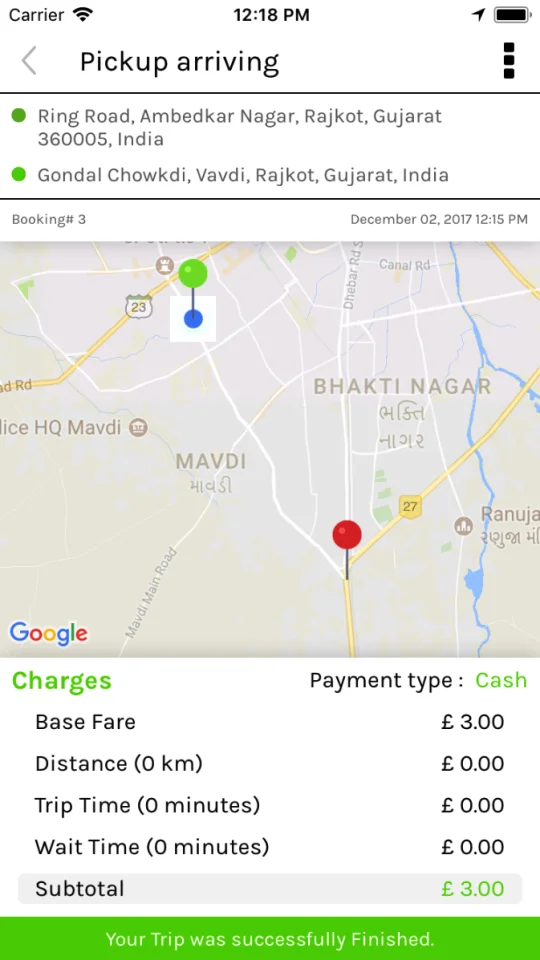 Taxi Booking App a Complete Clone of UBER with User — screenshot 6