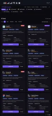 AI Tools Comparison Landing Page Modern & Responsive