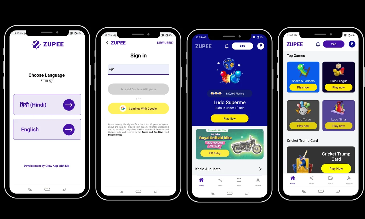Zuppee Game Development with Admin Panel - Complete Setup (Node.js) — screenshot 3