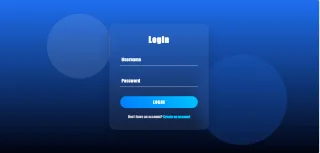 Modern Glassmorphism Login