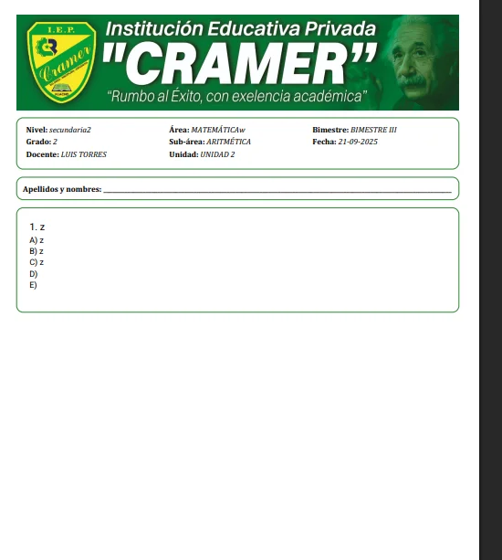 Generador De Examenes En PDF — screenshot 1