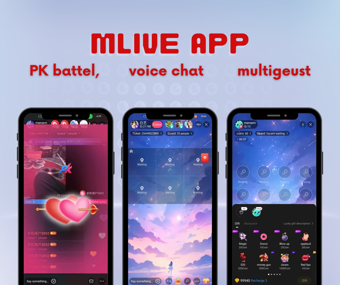 MLive App Short Video-Live Streaming-Voice Chat-eCommerce — screenshot 1