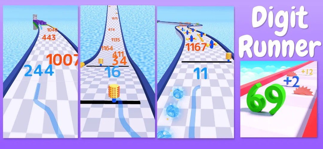 Digit Runner Game — screenshot 2
