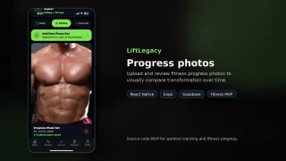 LiftLegacy React Native Fitness Tracker App MVP