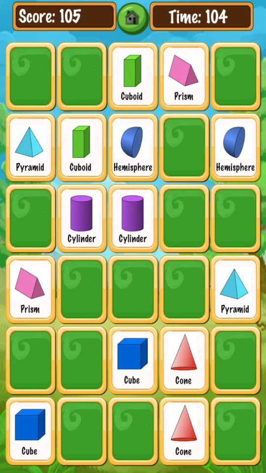 Card Match Memory Kids Games Unity Game Template for Android & iOS + 11 Card Themes — screenshot 6