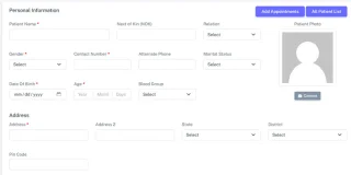 Cloud-Based Hospital Management Software with Billing & Patient Records (PHP MySQL)
