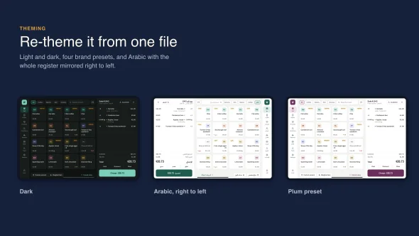 Wrenfield - Point of Sale UI Kit for Flutter — screenshot 4