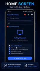 Playora IPTV Player Android M3U/M3U8 Streaming App (Kotlin + ExoPlayer)