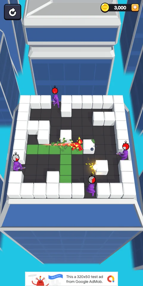 Stacky Dash Flash Hero Hyper Casual Game — screenshot 1