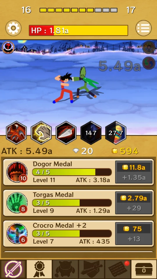 Dragon Stickman RPG — screenshot 1
