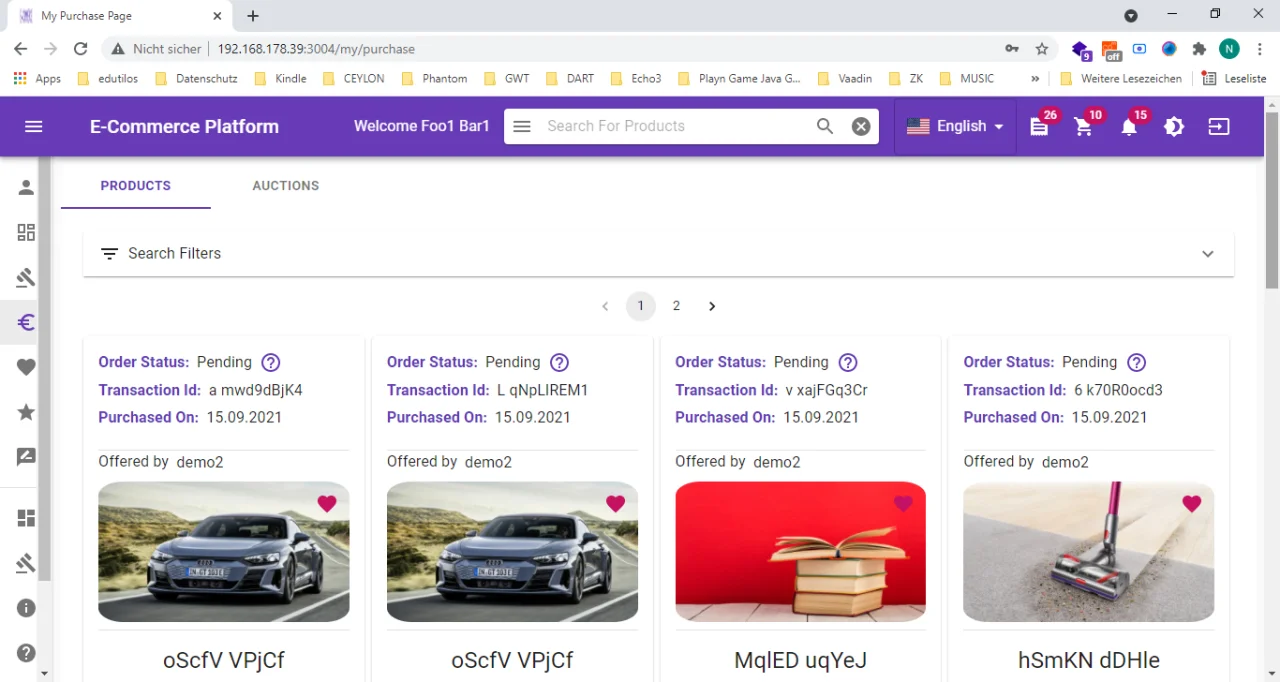 SCS E-Commerce — screenshot 4