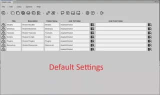 Asset Link Editor