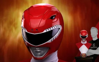Red Ranger Robots vs Dino