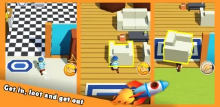 Rob Thief: Escape Police