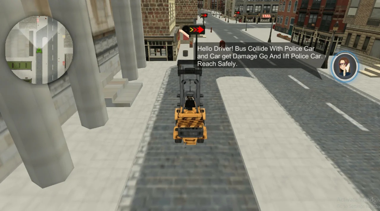 Modern Traffic Parking Fork Lifter: Rescue Forklifter Simulator — screenshot 6